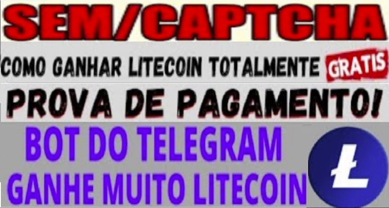 【LtcClickBot Faucet TOP】Ganhe grátis LTC direto na sua Carteira | Prova de Pagamento | Renda Extra