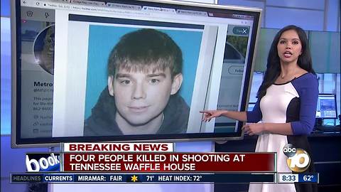 Waffle House shooter UPDATED