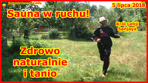 Sauna w ruchu! Zdrowo, naturalnie i tanio
