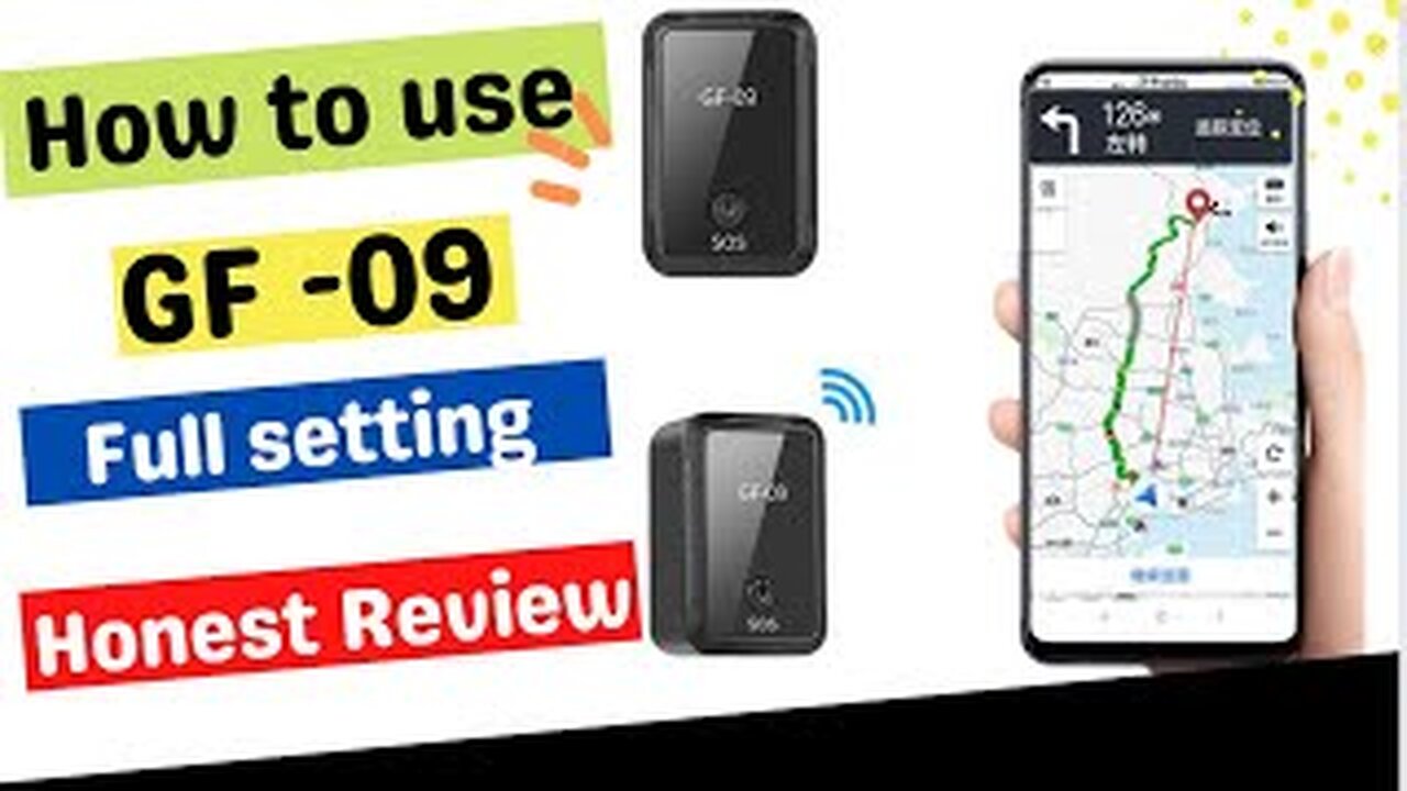 How to use gf-09 in pakistan || GPS 09 full setting and Honest review