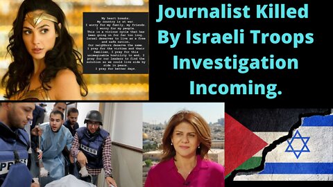 Prominent Journalist Killed by Israeli Troops!