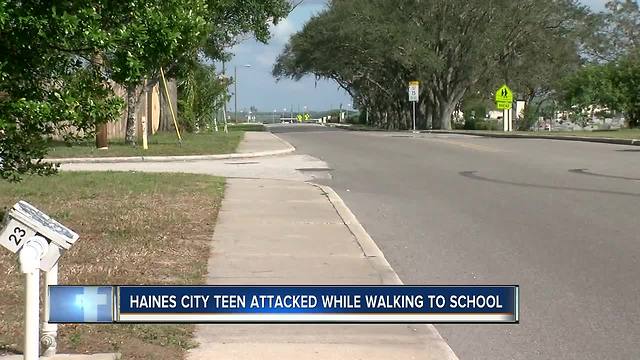15-year-old Haines City high school student attacked while walking to school Thursday