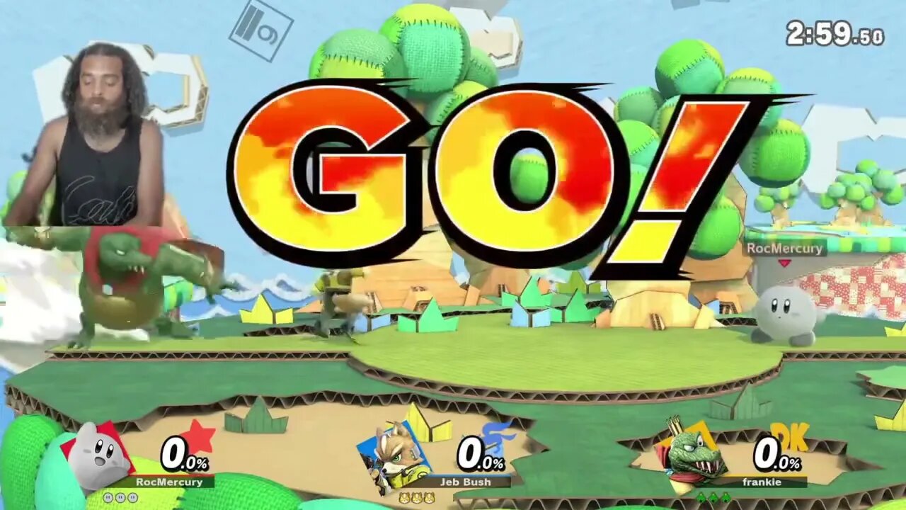 streaming smash brothers, live on TikTok with Rock Mercury