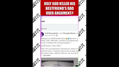 Ugly God K!lled His Best Friend’s Dad over Argument