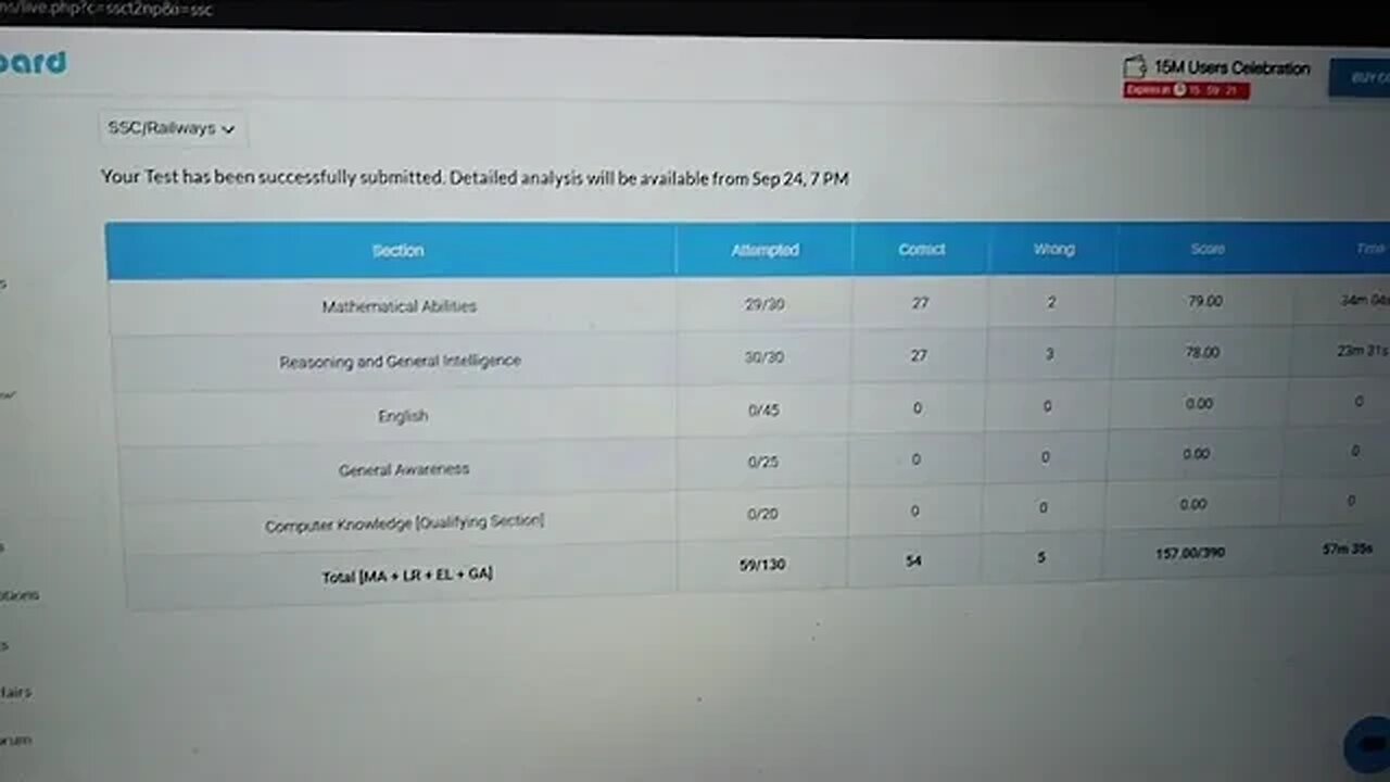 Very Hard ! My Marks? Oliveboard SSC CGL Tier 2 2023 Live Mock 23 Sep | MEWS Maths #oliveboard #ssc