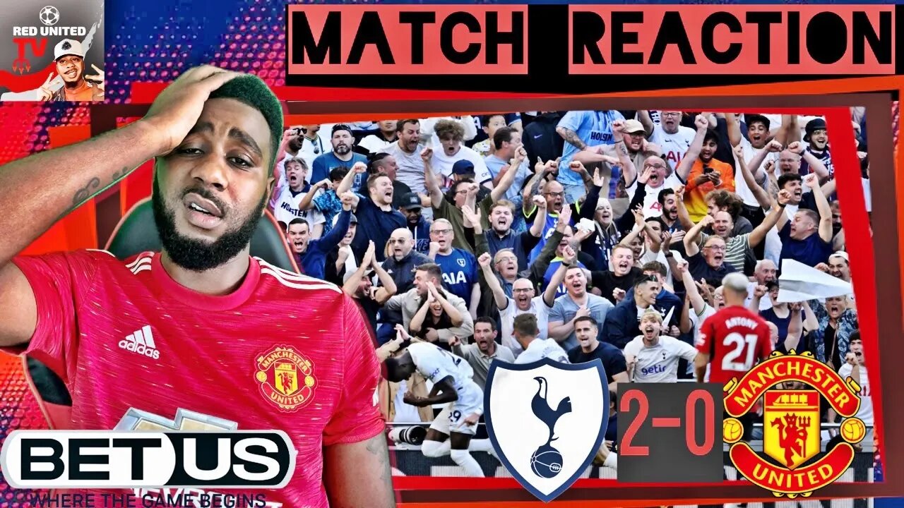 BRUNO AND MOUNT OUT! Tottenham 2-0 Man United FAN REACTION | Premier League - Ivorian Spice Reacts