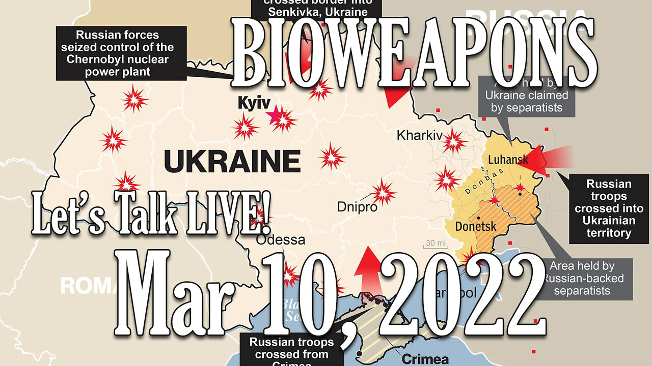 Bioweapon Development in Ukraine, Mar 10