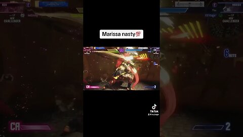 Watch out for Marisa #streetfighter