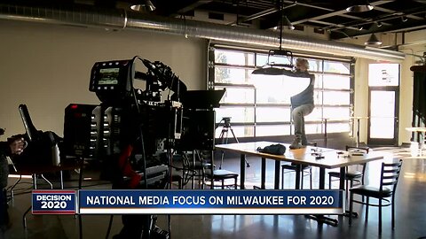 National media organizations focus on Milwaukee in preparation for the DNC