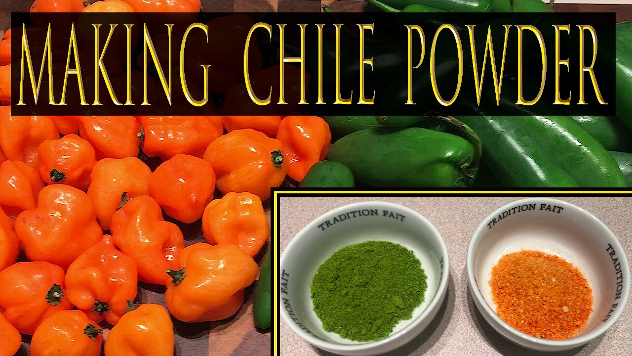 How to make Chile Powder at Home