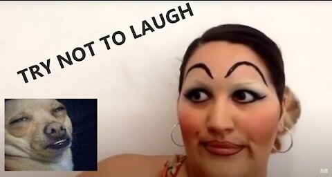 Try not to laugh - Funny fails of beauty woman