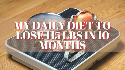 My Daily Diet To Lose 115 LBS IN 10 Months #shorts #weightloss #fitness #healthmotivation #body