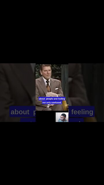 Ronald Reagan:"Government is the Problem" 💯