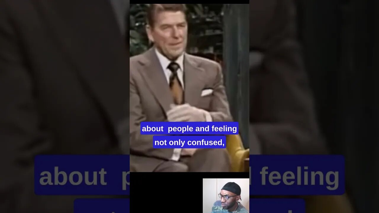 Ronald Reagan:"Government is the Problem" 💯