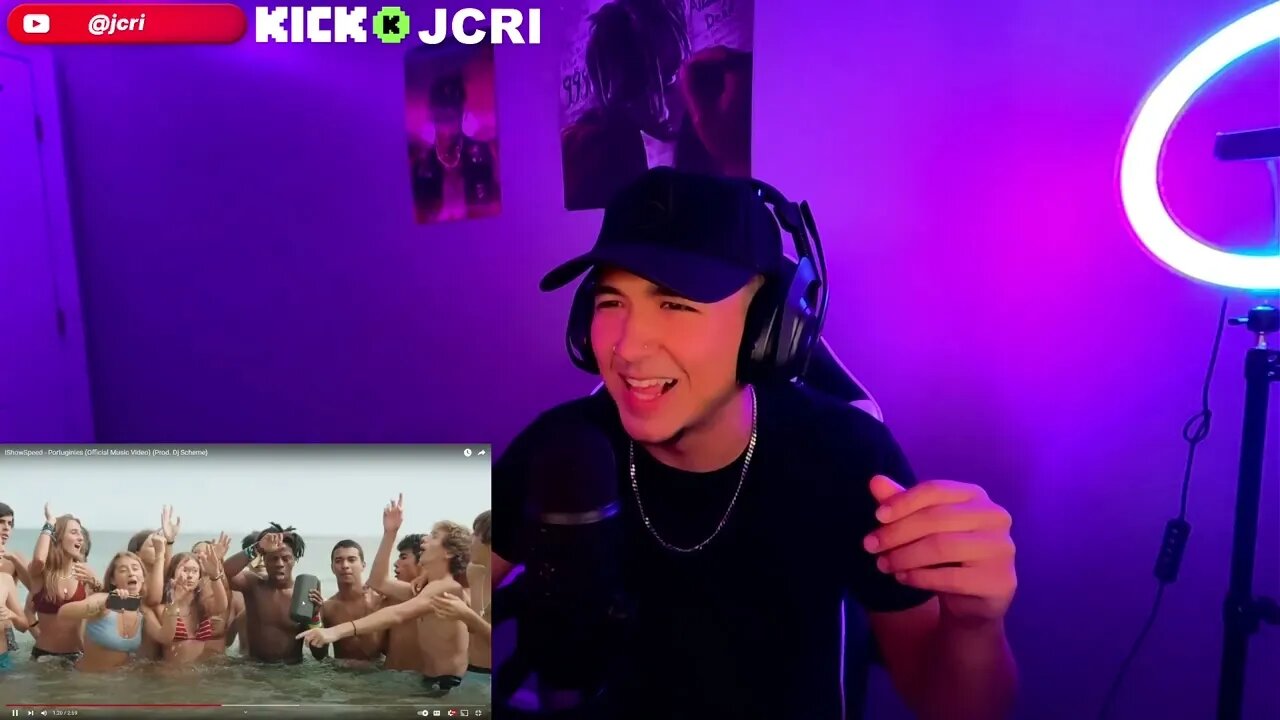 JCRI Reacts to IShowSpeed - Portuginies (Official Music Video) {Prod. Dj Scheme}