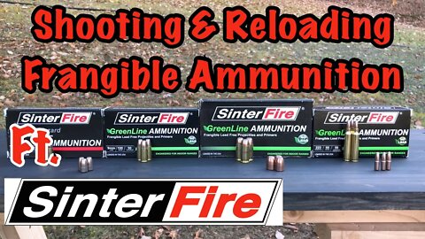 You Shot Steel HOW Close?!? Testing and Reloading Frangible Ammunition-Ft. @SinterFire Inc.