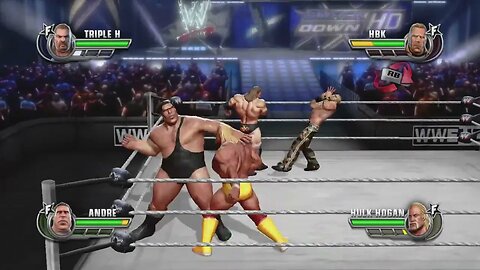 WWE All Stars - Andre the Giant vs Hulk Hogan vs Shawn Michaels vs Triple H