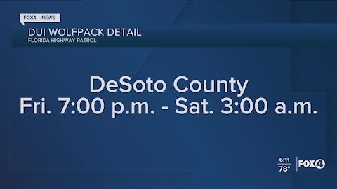 DeSoto County DUI detail