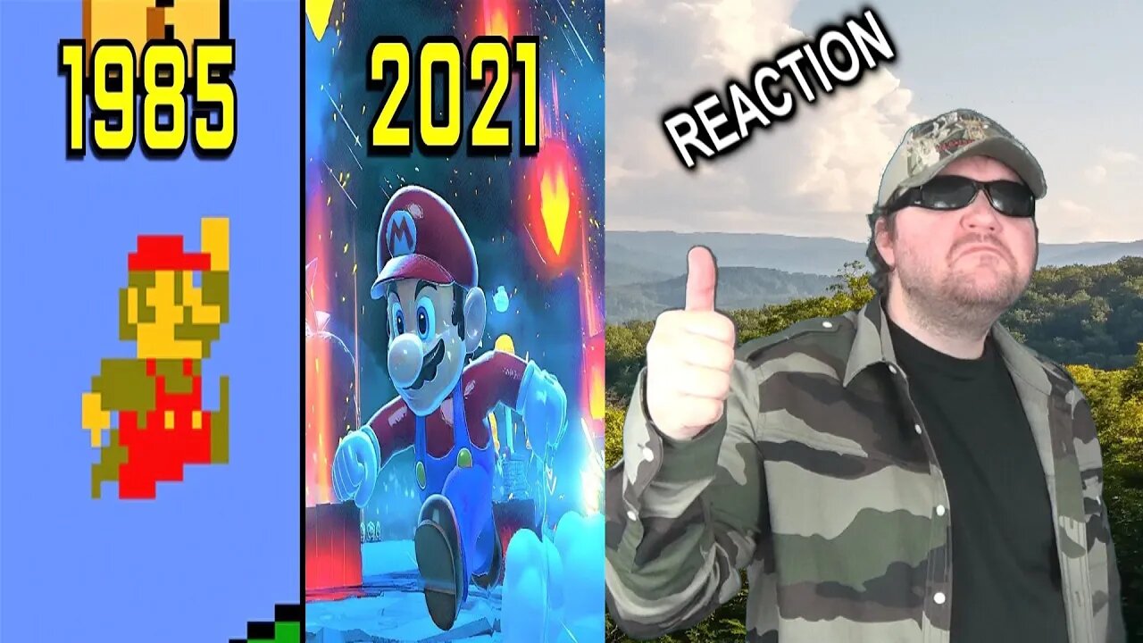 Evolution Of Super Mario Games 1985-2021 (Game Evolutions) - Reaction! (BBT)