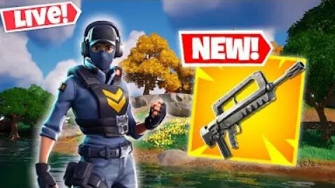 Fortnite LIVE Featuring the Burst Rifle!