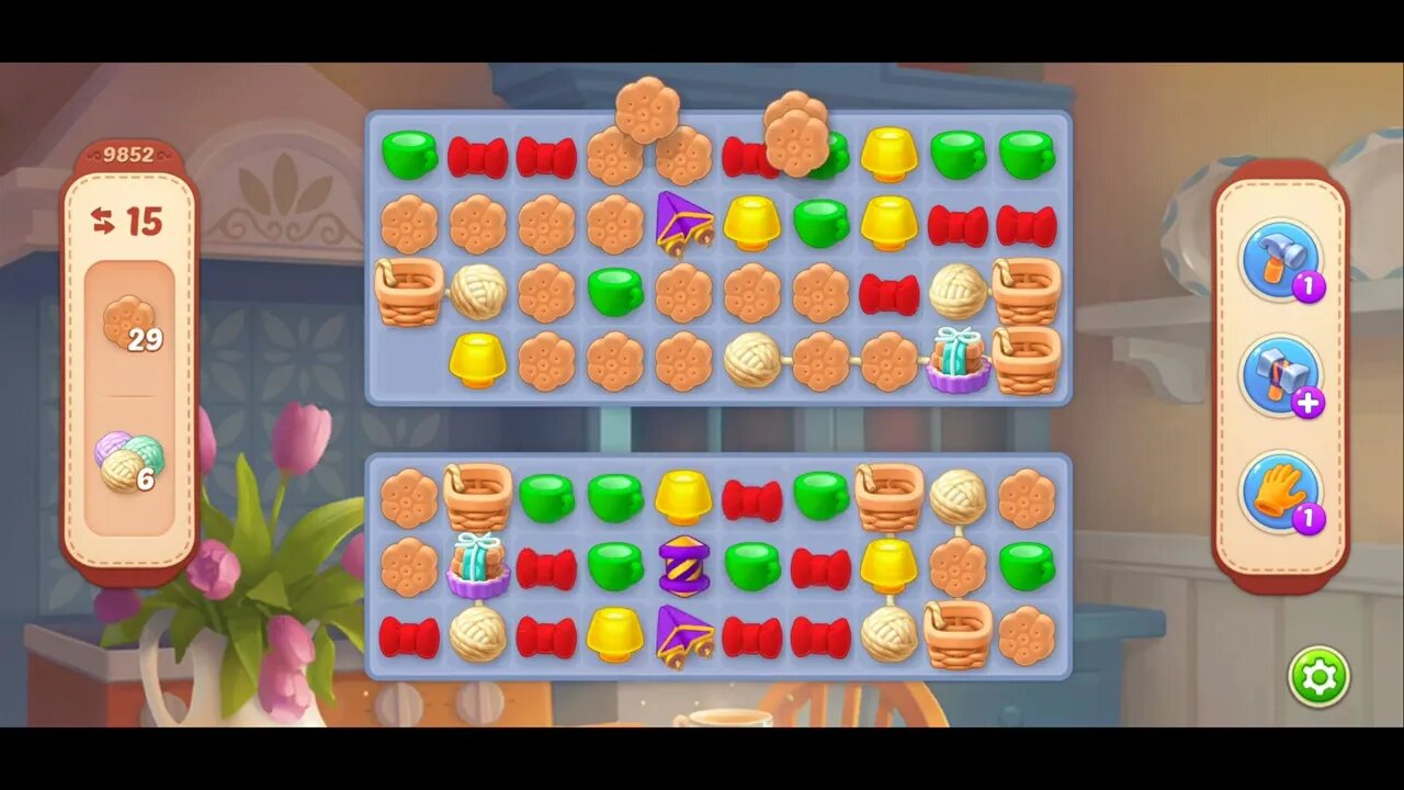 Playrix Homescapes Gameplay Walkthrough Level 9852