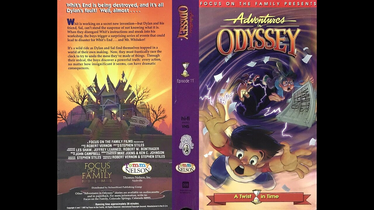 Adventures In Odyssey - 11. A Twist In Time 1997 (Unofficial Soundtrack)