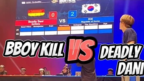 Bboy Kill (korea) vs Deadly Dani