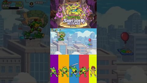 TARTARUGAS NINJAS SHORTS #46 - FASE 8