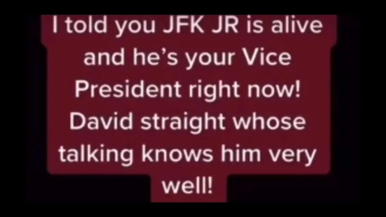 JFK JR?