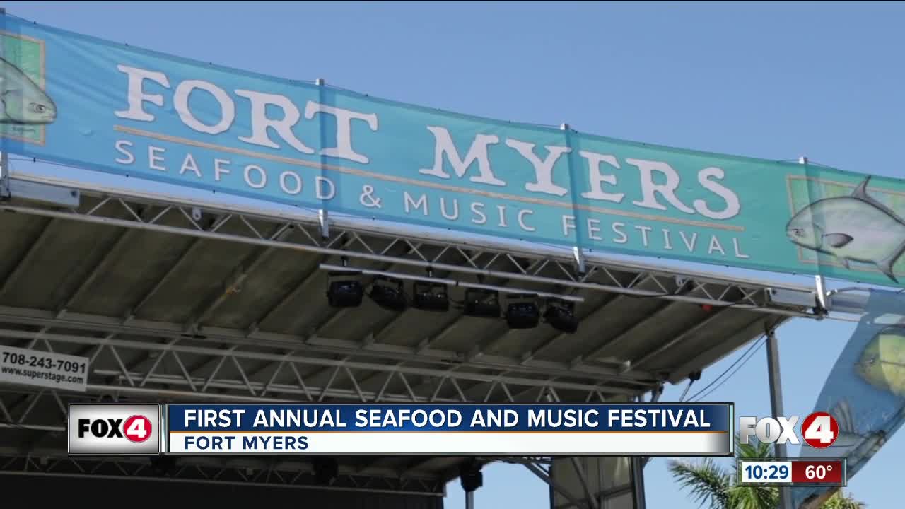 First annual Seafood and Music Festival held in Fort Myers