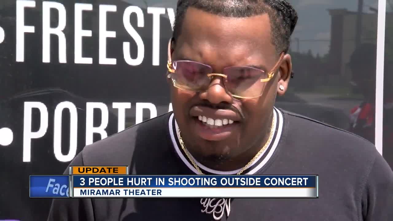 'I really wanted to perform': Artist speaks out about shooting at Miramar Theatre