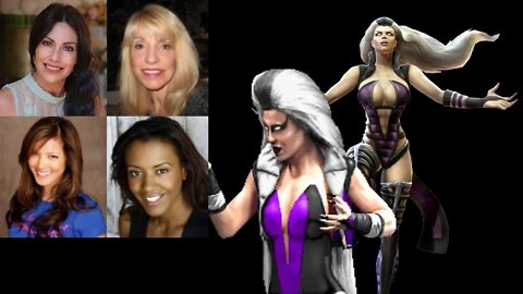Video Game Voice Comparison- Sindel (Mortal Kombat)