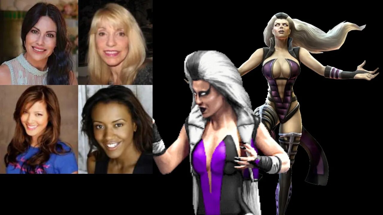 Video Game Voice Comparison- Sindel (Mortal Kombat)
