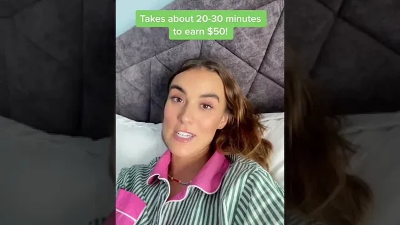 Make money in bed #makemoneyonline #moneytok #learnontiktok