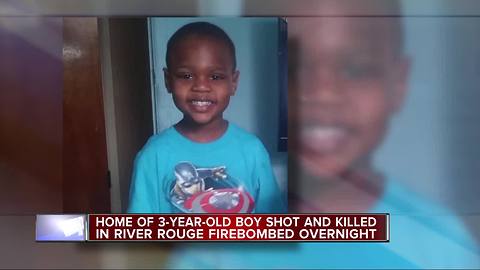 Mother says 3-year-old shot in drive-by had died, home set on fire overnight