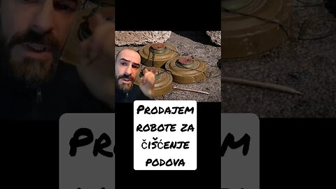 Prodajem robote za čišćenje podova!