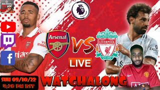 ARSENAL vs LIVERPOOL LIVE Stream Watchalong - EPL 22/23