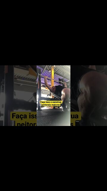 Como aumentar a ativação do peitoral no supino #shorts