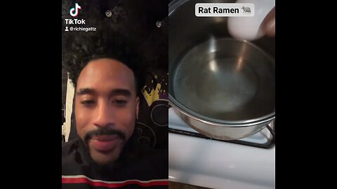 not me thinking rat ramen meant something else