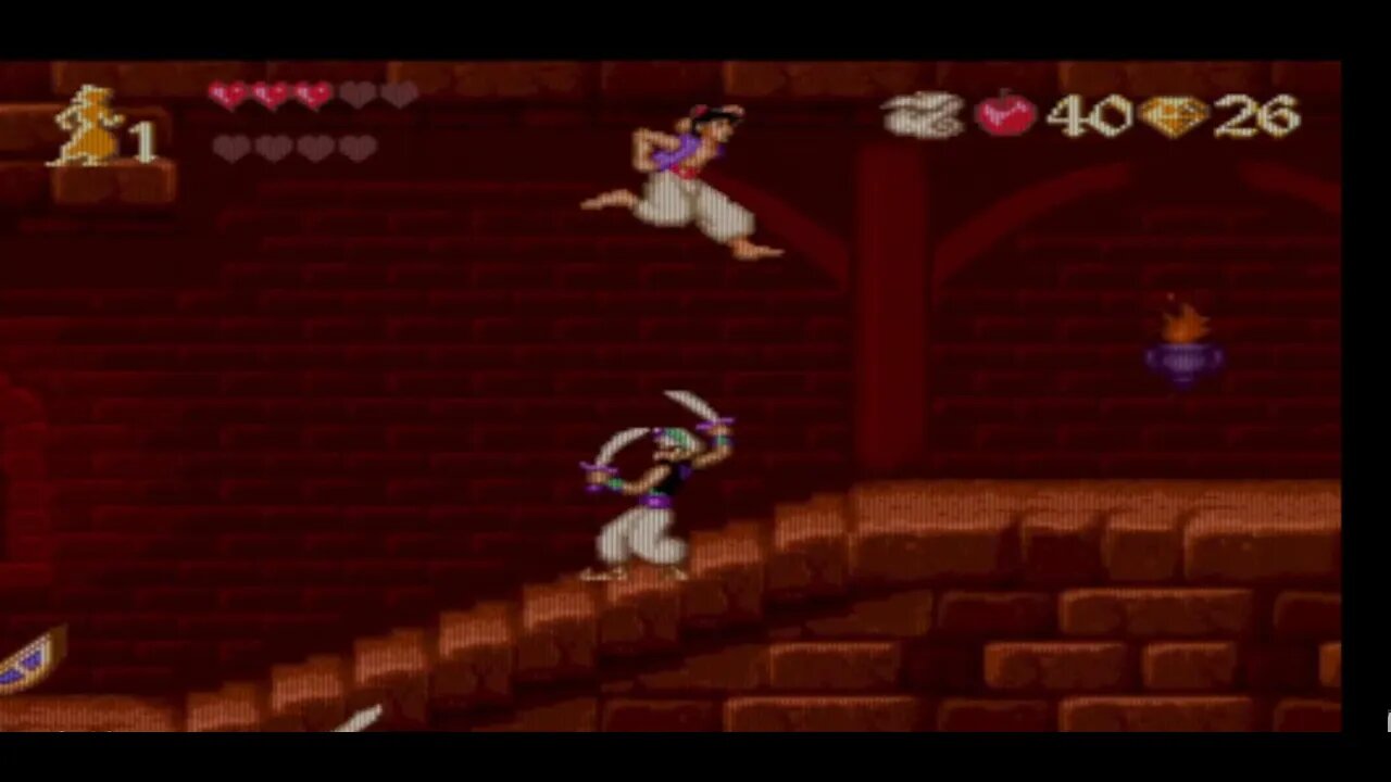 Aladdin, Console N Version, full gameplay