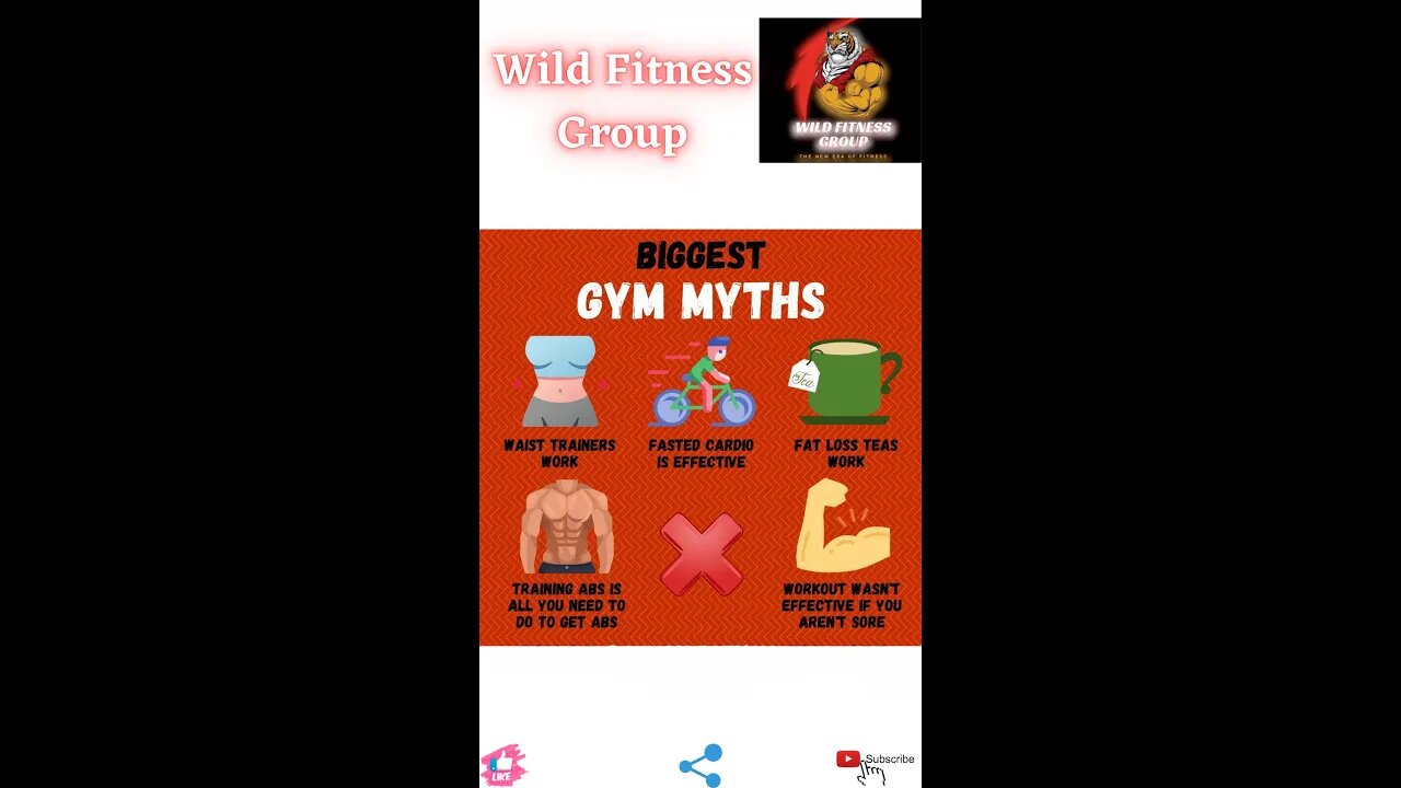 🔥Biggest gym myths🔥#fitness🔥#wildfitnessgroup🔥#shorts🔥