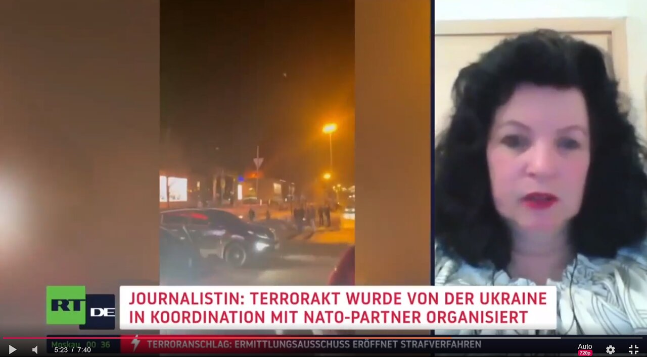 Journalistin: Anschlag in Moskau wurde von Ukraine in Koordination mit NATO organisiert