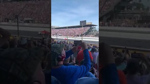 Marcus Ericsson Wins the Indy 500 (View from Start/Finish) #Indycar #Indy500