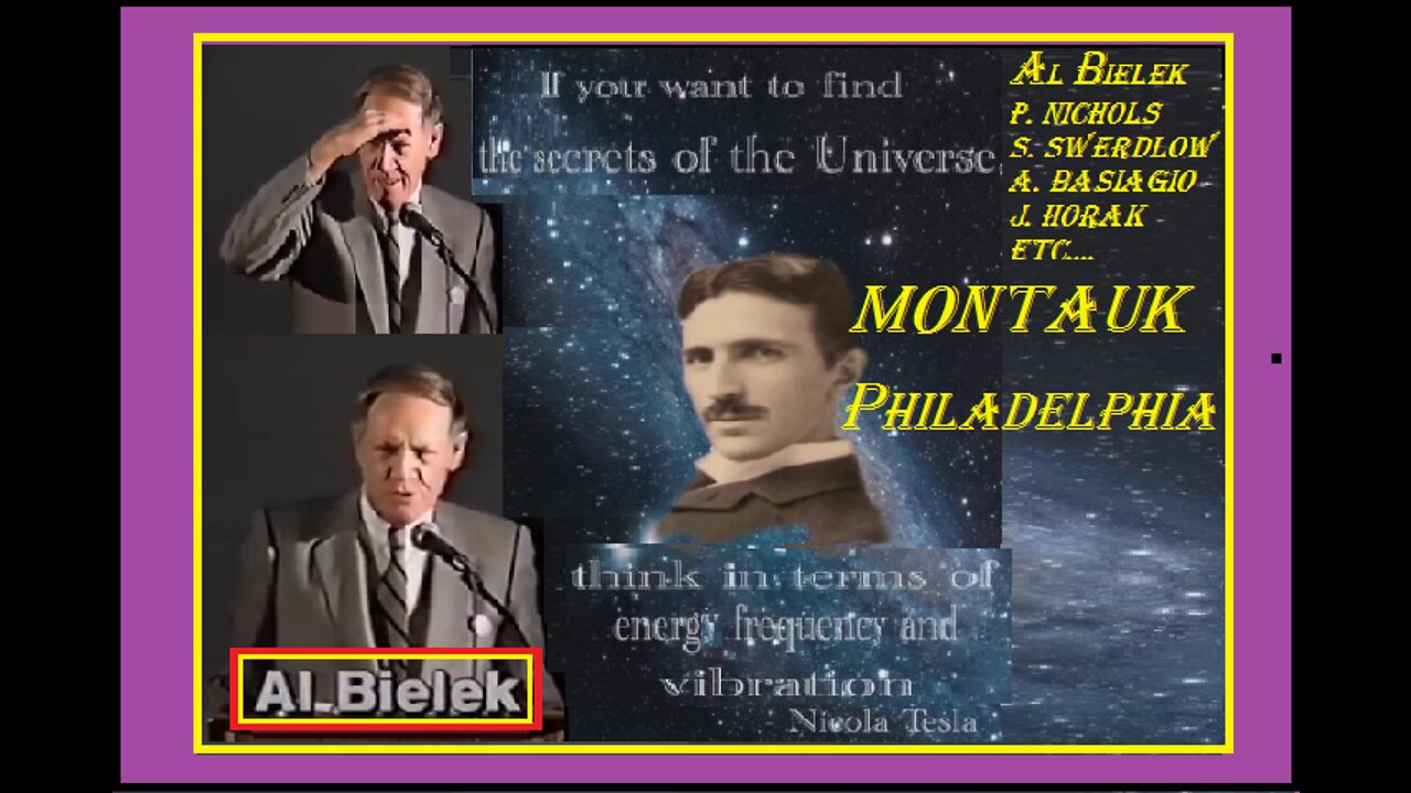 PANORAMIQUE & ENCARTS sur Al Bielek, Voyageur temporel Montauk-Philadelphie