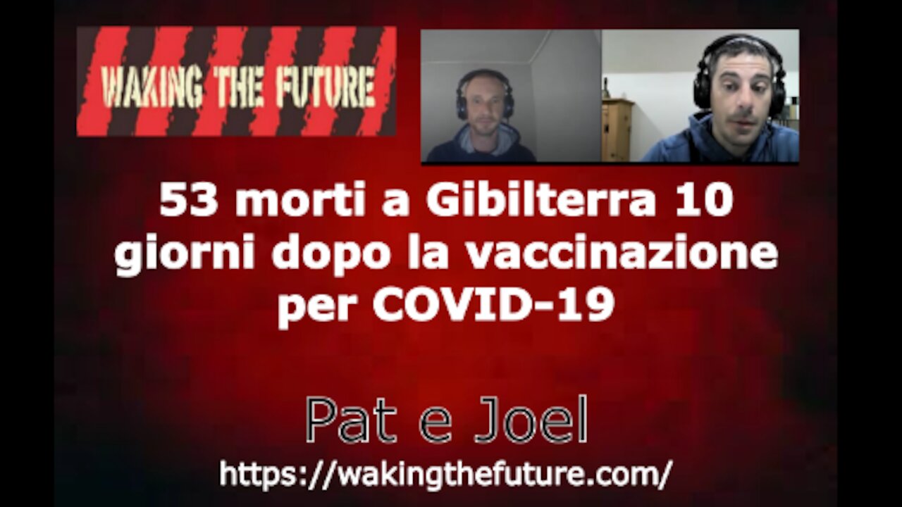 53 morti a Gibilterra 10 giorni dopo la vaccinazione per COVID-19