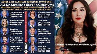 California Tyranny Report with Denise Aguilar