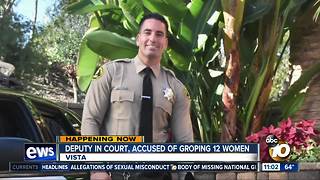 Deputy accused of groping 12 women