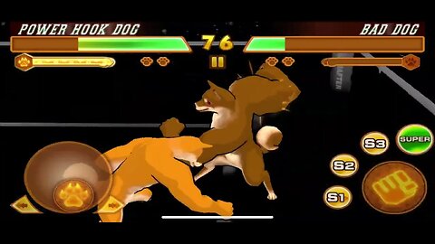 Fight of Animals Gameplay 1 (Power Hook Dog vs Bad Dog)