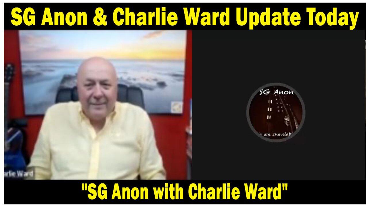 SG Anon Situation Update Sep 28: "SG Anon with Charlie Ward"