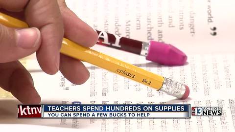 When students don't have supplies, teachers foot the bill